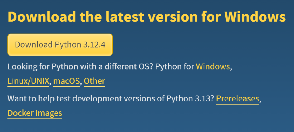 download python 3.12
