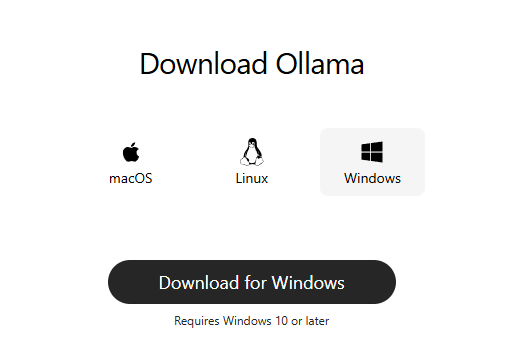 Download Ollama